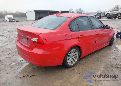 2006 BMW 325I z USA, uszkodzony, nr VIN WBAVB13536PT11965